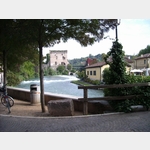 Blick vom Borhetto zur Ponte Visconteo, Via Michelangelo Buonarroti, 14, 37067 Valeggio Sul Mincio Verona, Italien