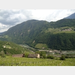 Landschaft Bozen in Richtung Ritten, Sdtirol, Mai 10, -8-, Fraktion Signat, 39054 Ritten BZ, Italien