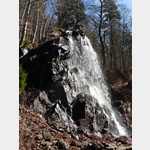 Radauer Wasserfall, im 19. Jhdt. zur Belebung des Tourismus eingerichtet, in der Nhe befindet sich die Waldgaststtte Radauwaserfall.