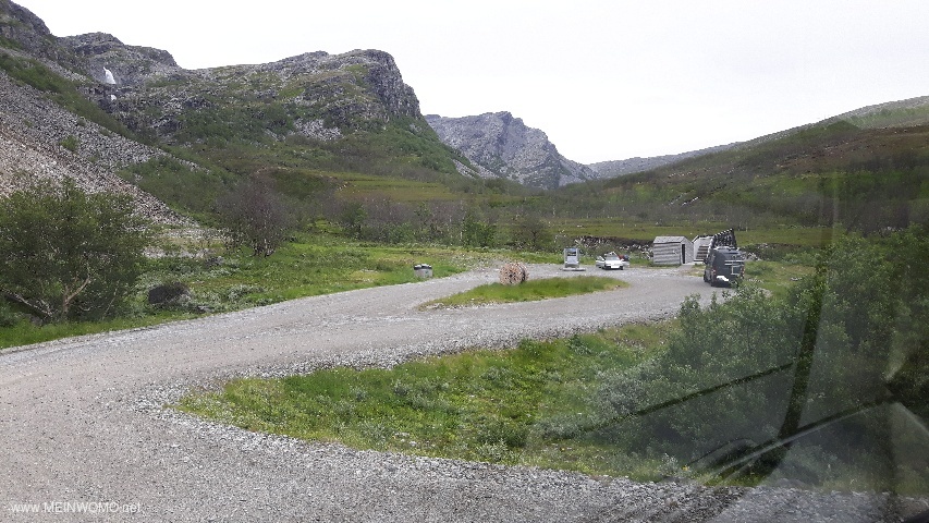  Vista del parcheggio dell889 dal Womo