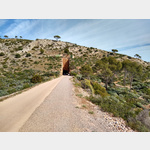Via Verde - Fahrradweg durch den Tunnel
