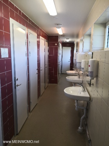 Toilets and shower rooms