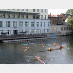 91 Wassersportler vor dem Fontaneclub, Hauptstrae 80, 14776 Brandenburg an der Havel, Deutschland