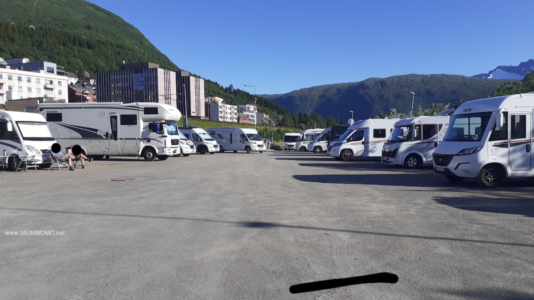 Piazzola Bobilparkering Narvik