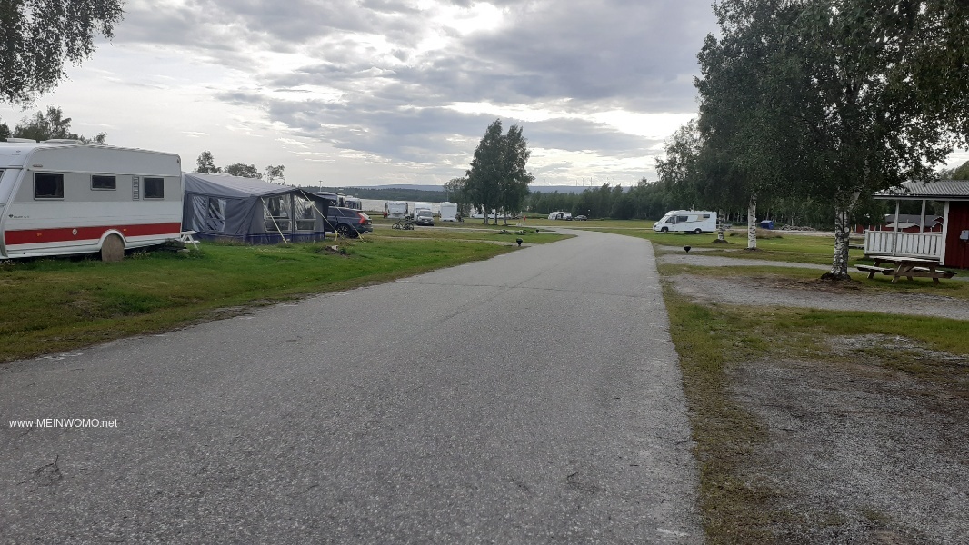 Plenty of space at Nordmaling Camping