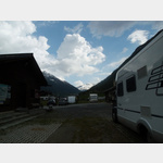 Campingplatz Aquafresca, Livigno/I, Blick Richtung Westen