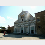 Auenansicht der Klosterkirche San Miniato, Florenz