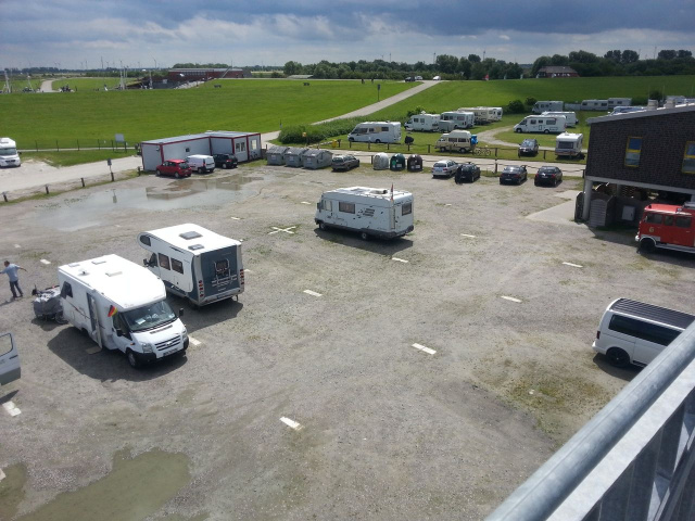  Dornumersiel, Pitch directly on camping