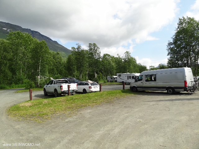  Parkering och parkeringsplats vid Polarpark