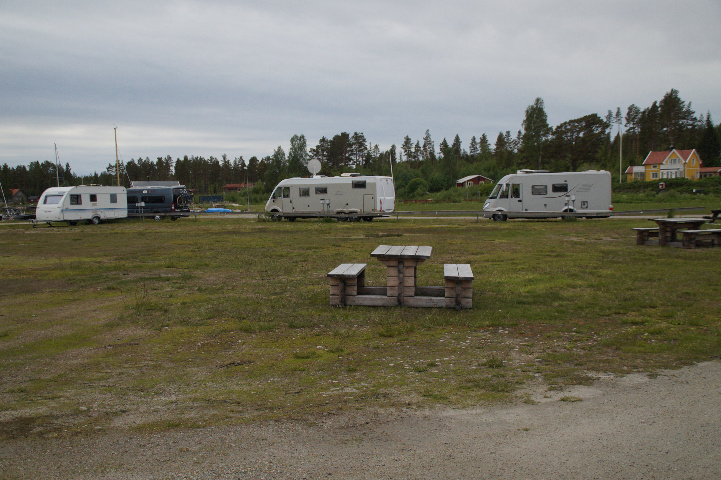Der Stellplatz/Campingplats