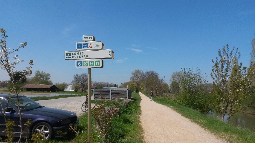  Neudorf-Village-Neuf cycle path Kembs