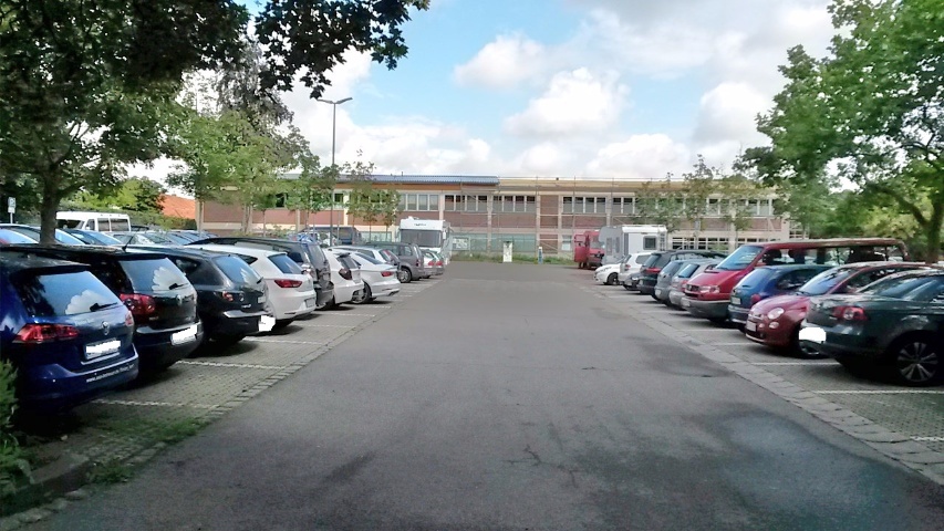  Sulzbach-Rosenberg aan het einde van parkeerplaatsen