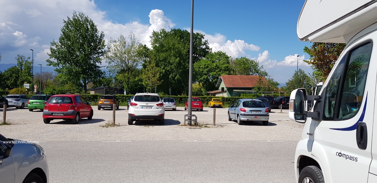 Parkplatz bernachten erlaubt
