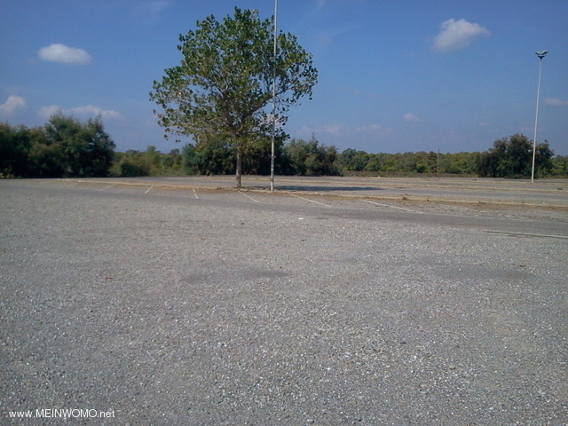  The parking lot was added in 2011 @