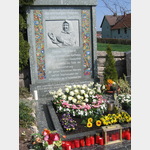 Grabsttte von Therese Neumann (Resl von Konnersreuth) auf dem Konnersreuther Friedhof