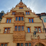 Colmar hat in der Altstadt viele sehr alte Huser.