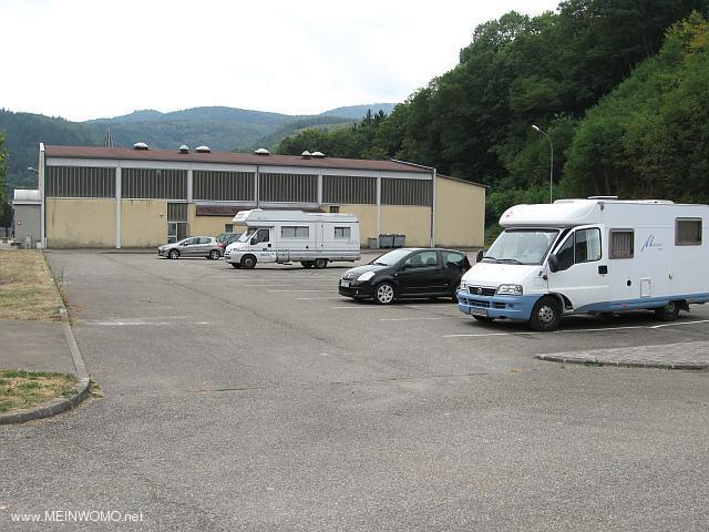  Parking at the Salle Polyvalent (Sept. 2012)
