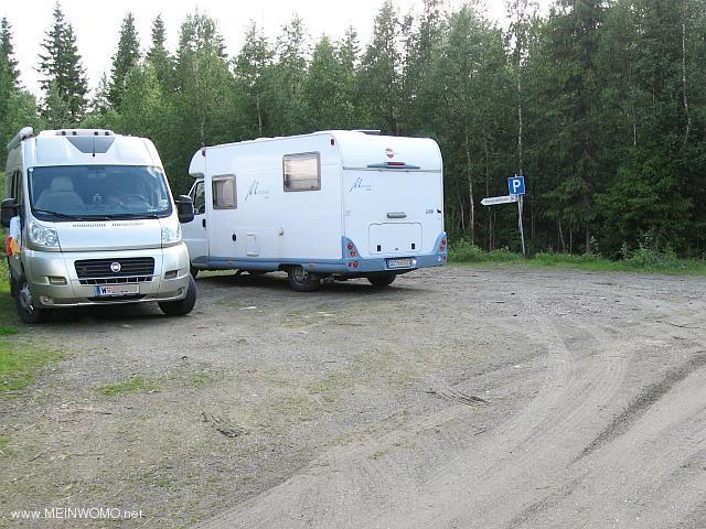  Small car park in the forest (June 2013)