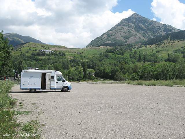  Bel emplacement en face de la Pico Cerler avec prs de 2400m (Aug. 2014)