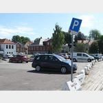 Kostenloser Parkplatz fr 24 Stunden (Juli 2013)