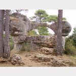 "Ciudad Encantada" (Verzauberte Stadt)Auergewhnliche Kalksteinformationen in der Nhe von Cuenca/Spanien.