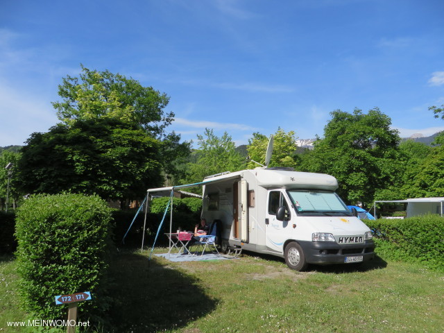  Camping Les Iles i Passy