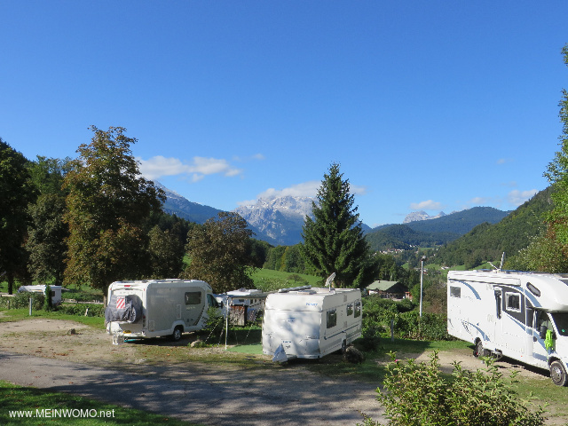  Camping Allweglehen i Berchtesgaden Utsikt till Watzmann