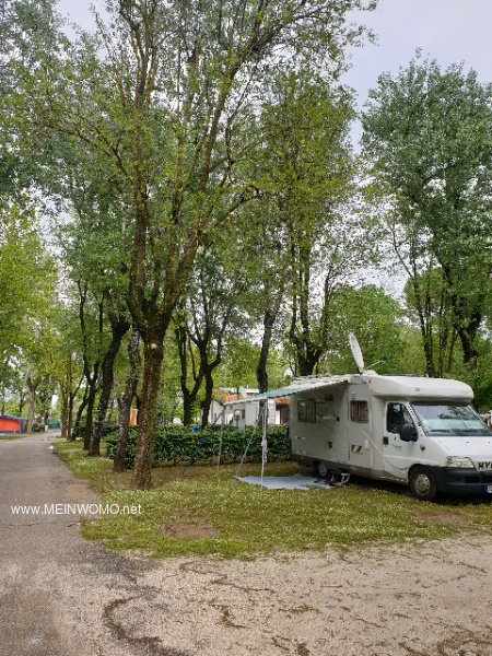  our place at the Camping Laguna Village in Caorle