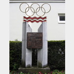 Denkmal fr Olympiasieger im Kanu