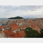 Dubrovnik, Blick von der Stadtmauer