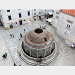 Dubrovnik, Blick auf Onofrio Brunnen