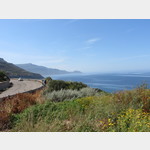 Küstenstrasse im Westen von Sardinien