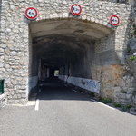 Tunnel auf der Corniche Sublime