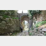 altes Stadttor, Porta Romana an der Via Clodia