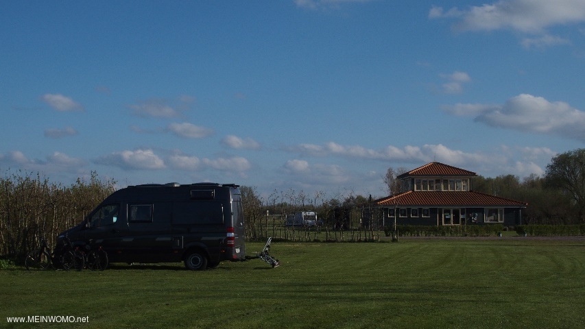  View of the grass pitches