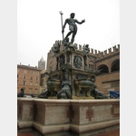 Der Neptunbrunnen auf der Piazza Maggiore ist ein Meisterwerk von Giambologna@aufgenommen 2008