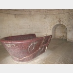Theoderichs Gebeine ruhten in dieser Porphyrwanne im Mausoleum