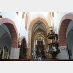 Stadtpfarrkirche St.Matthus mit der wertvollen barocken Kanzel