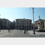 Piazza Duomo mit dem Wahrzeichen der Stadt, dem Elefantenbrunnen