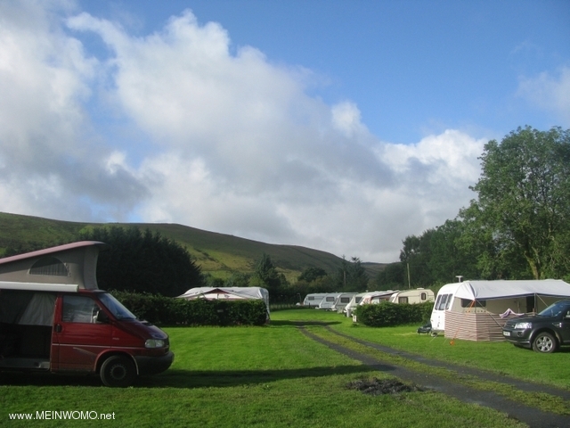 Campingplatz Glangwy Farm, Wales
