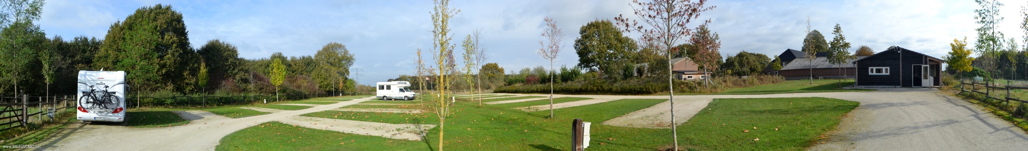  Panoramic view of the pitches