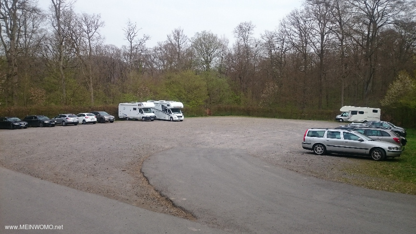  Parking lot of the castle Eltz