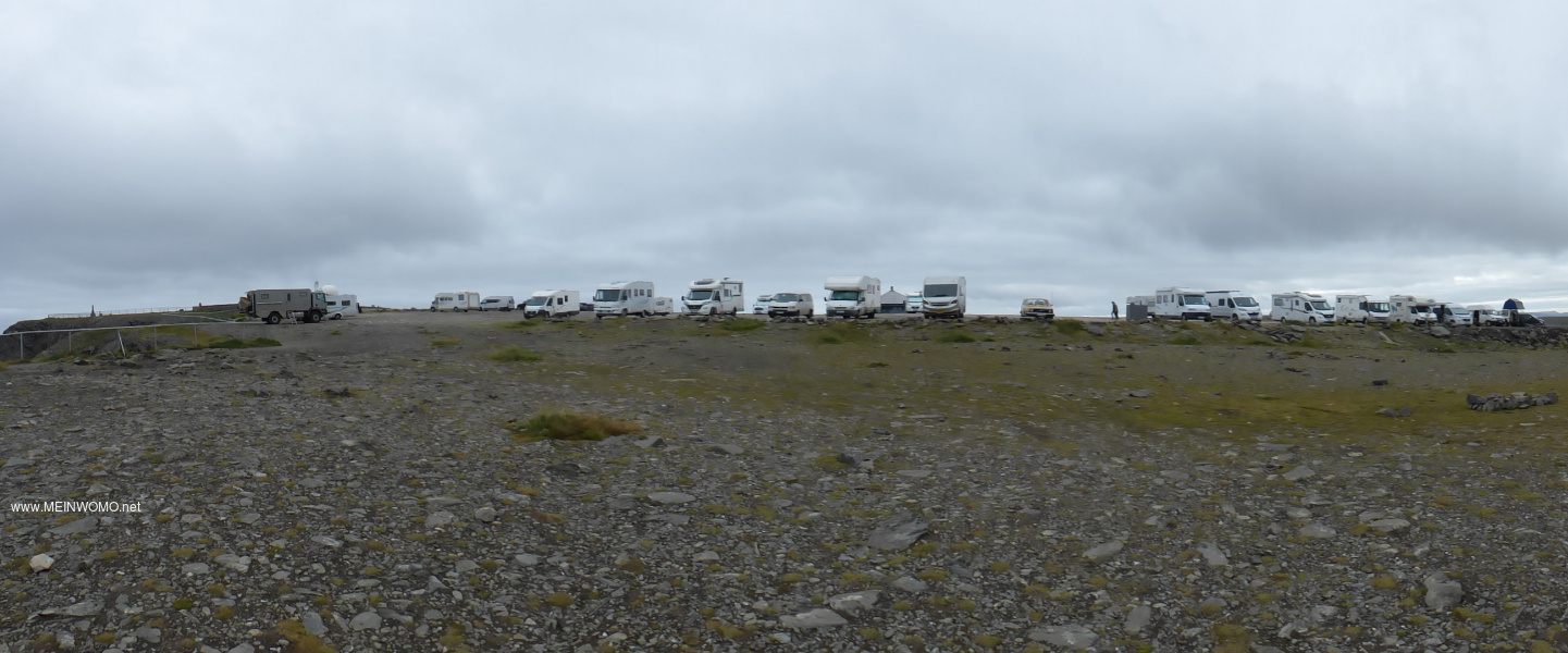  Panorama pitch Nordkapp, claustrophobia may not have;)