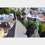 Blick vom Turm der Olavkirche, Tallin. Die Turmbesteigung ist sehr zu empfehlen
