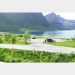 Schner Platz mit Blick auf den Ersfjord