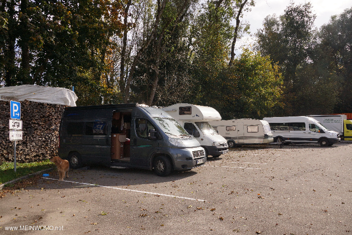  Parcheggio gratuito per camper a Laufen