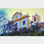Die Kirche "Igreja Matriz de Santiago do Cacem" 