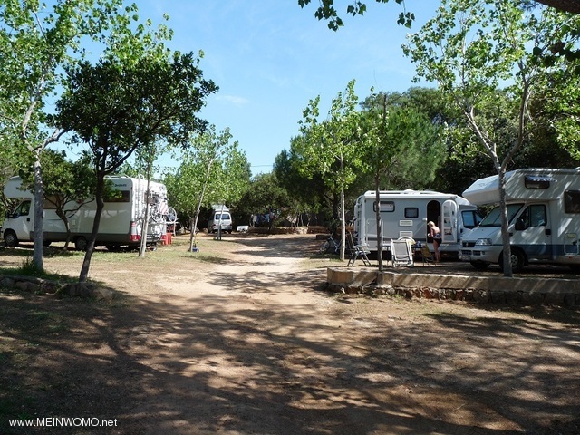 Campingplatz Asciaghju am Plage LAcciaro