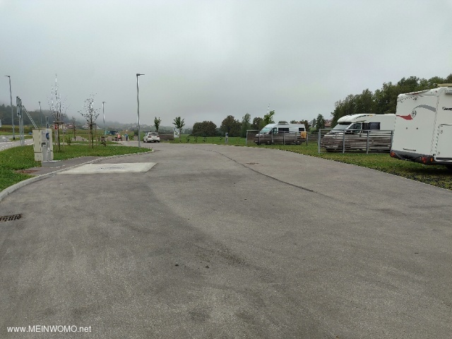 Plaza de aparcamiento y disposicin.