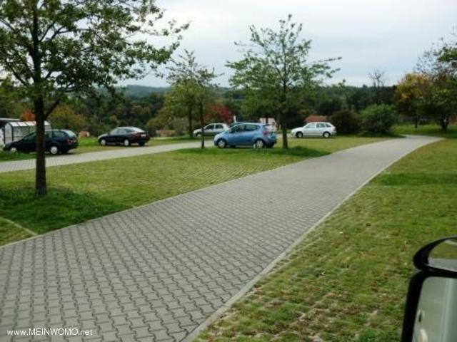 Parkplatz am Kloster